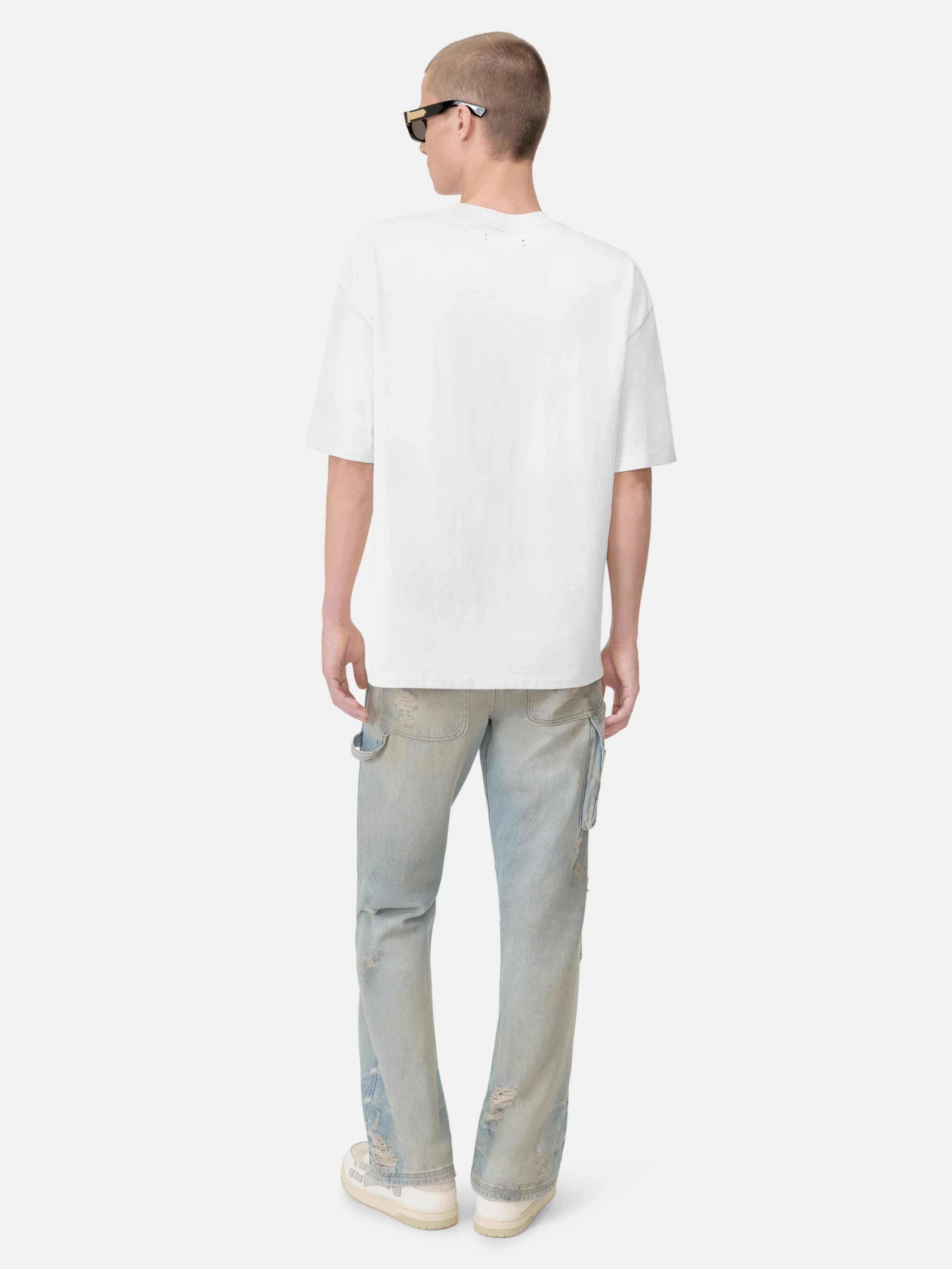 AMIRI SCRIPT TEE - White - Image 4