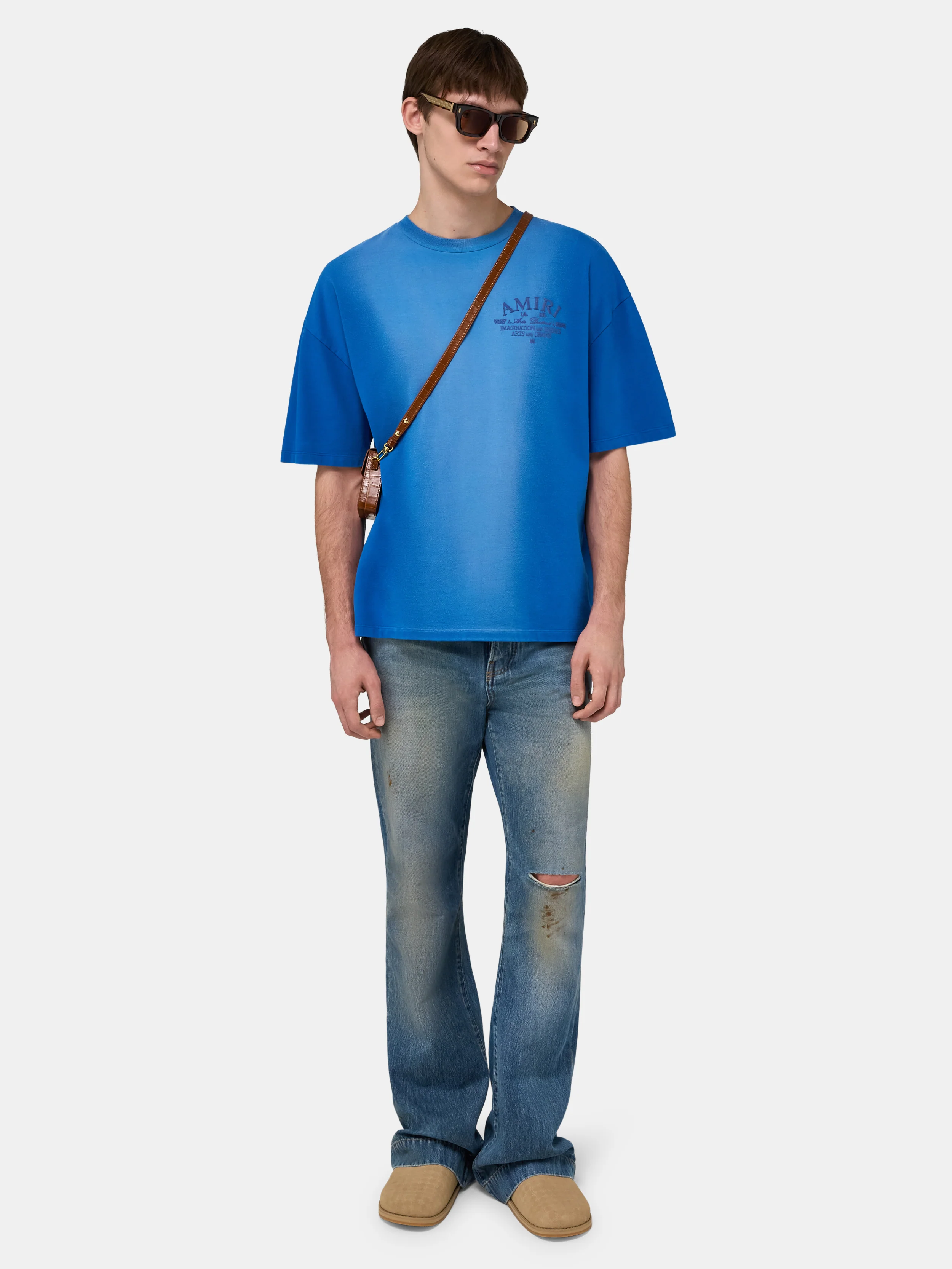 ARTS DISTRICT OVERSIZED TEE - Sapphire - Image 2