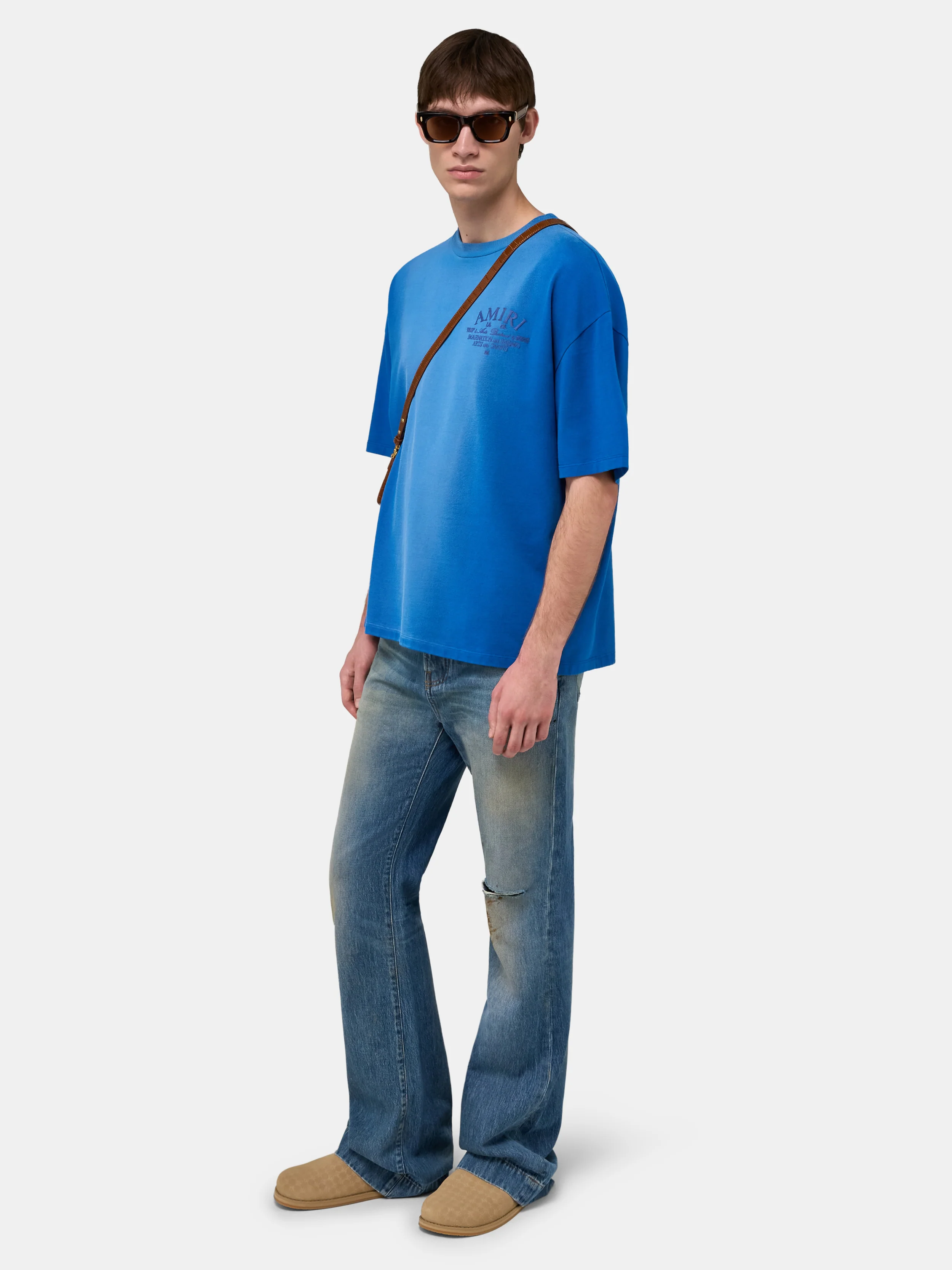 ARTS DISTRICT OVERSIZED TEE - Sapphire - Image 3