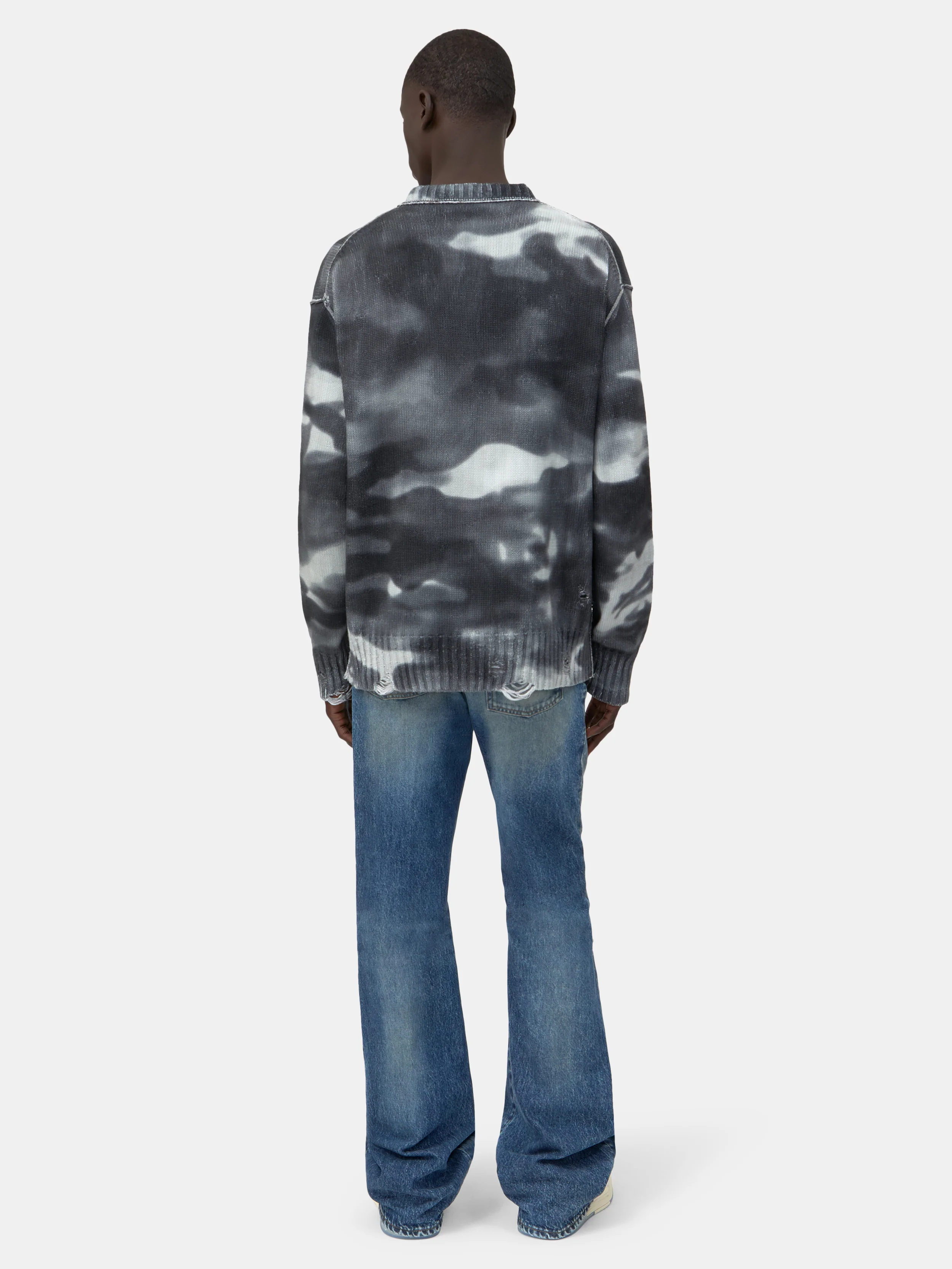 CAMO SWEATER - Grey - Image 5