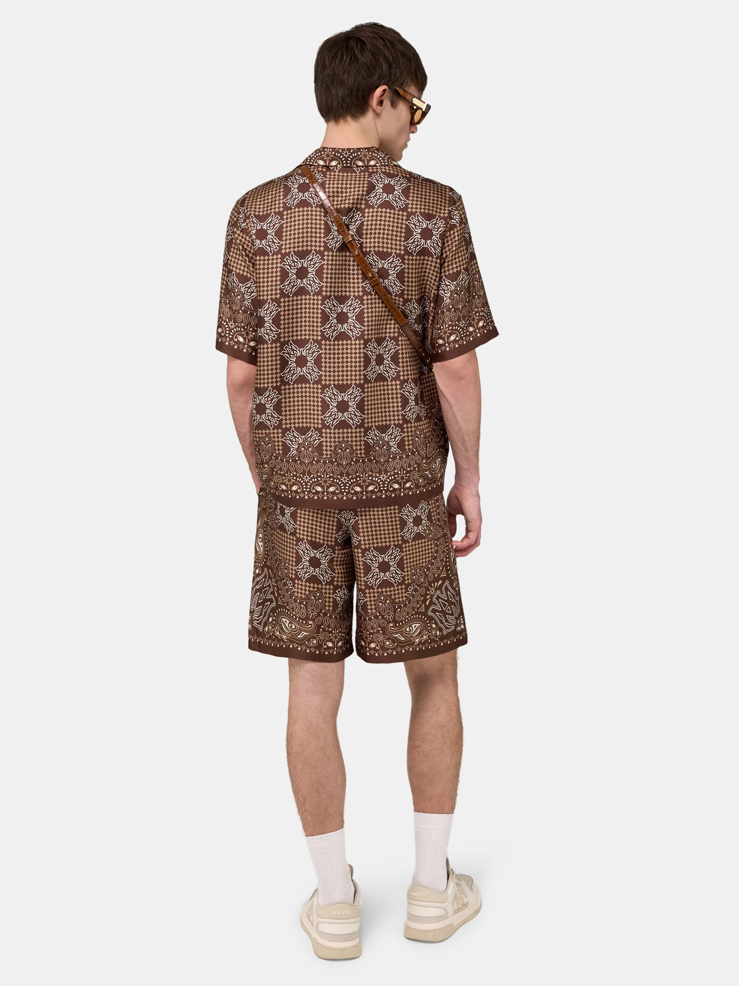 MA CHECK CAMP SHIRT - Tobacco - Image 4