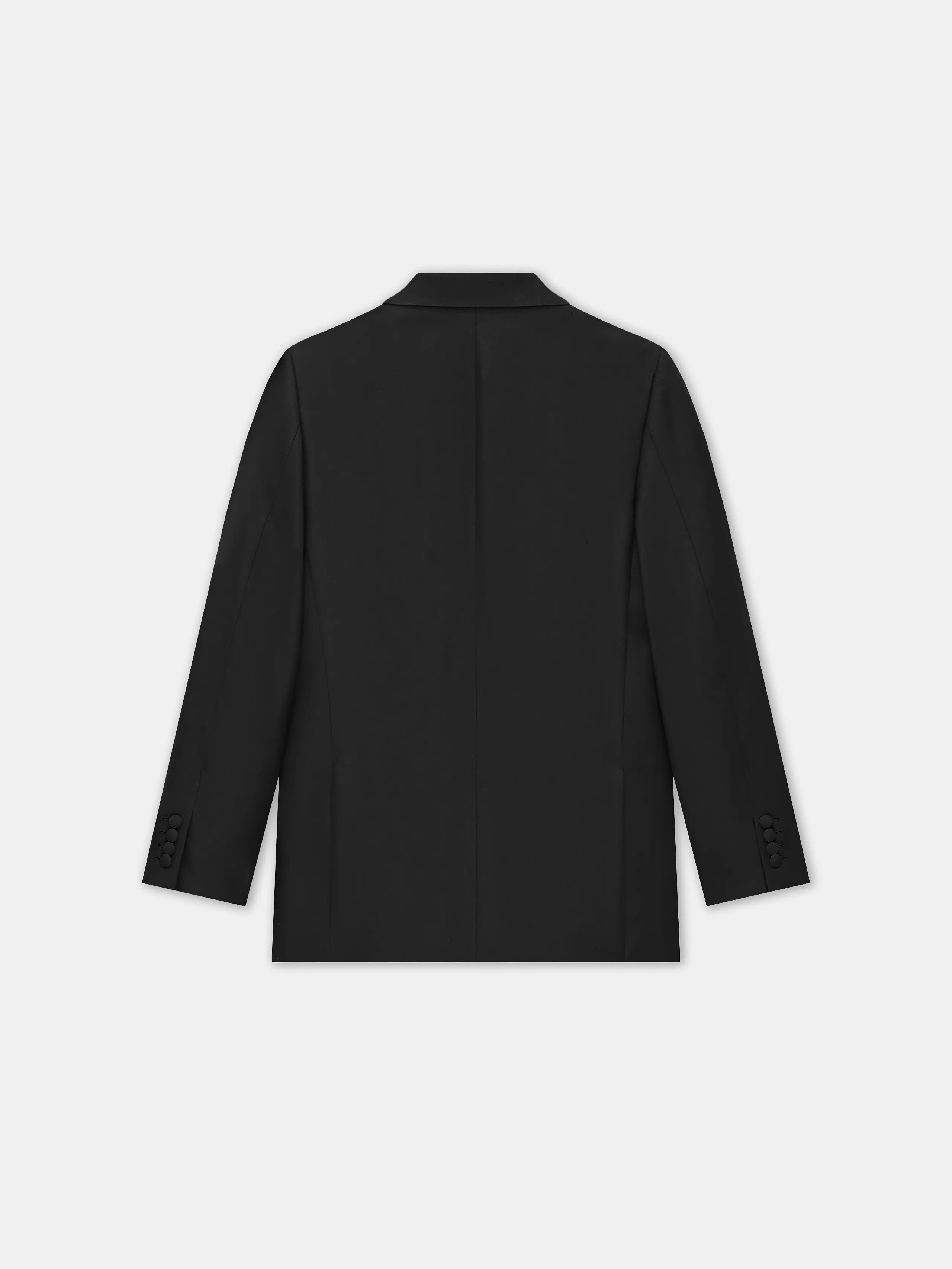 MA DOUBLE-BREASTED BLAZER - Black - Image 3
