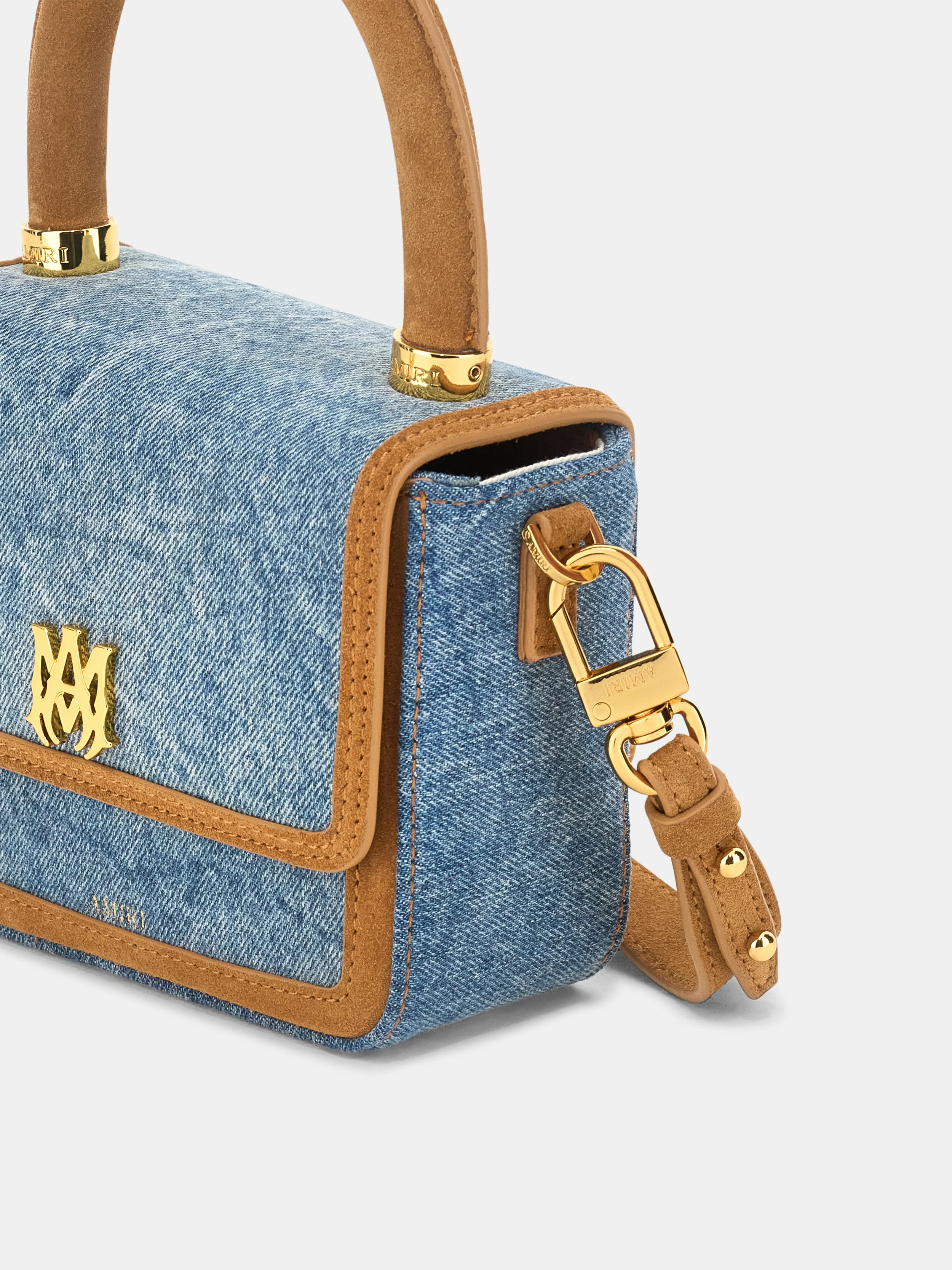 WOMEN - WOMEN'S DENIM SUEDE MICRO MA - Marble Indigo - Image 4