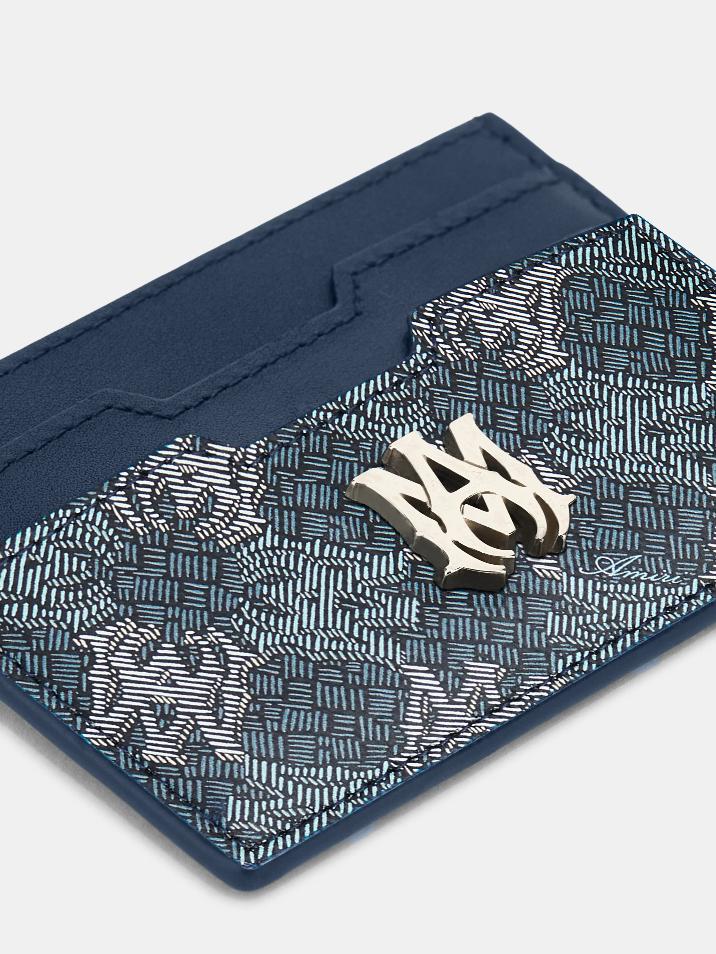 MA QUAD CANVAS CARD HOLDER - Blue - Image 3