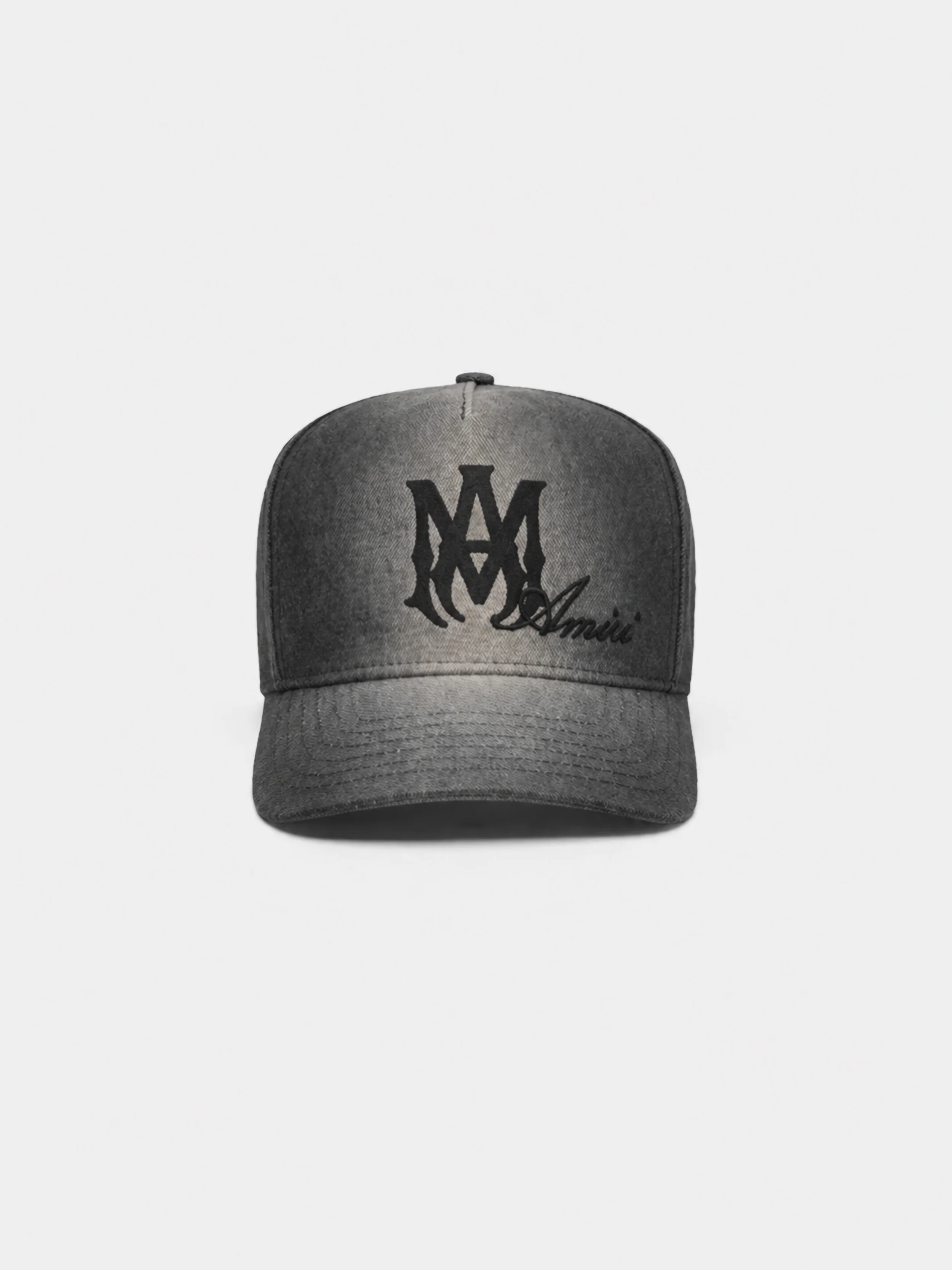 MA SCRIPT CANVAS HAT - Black