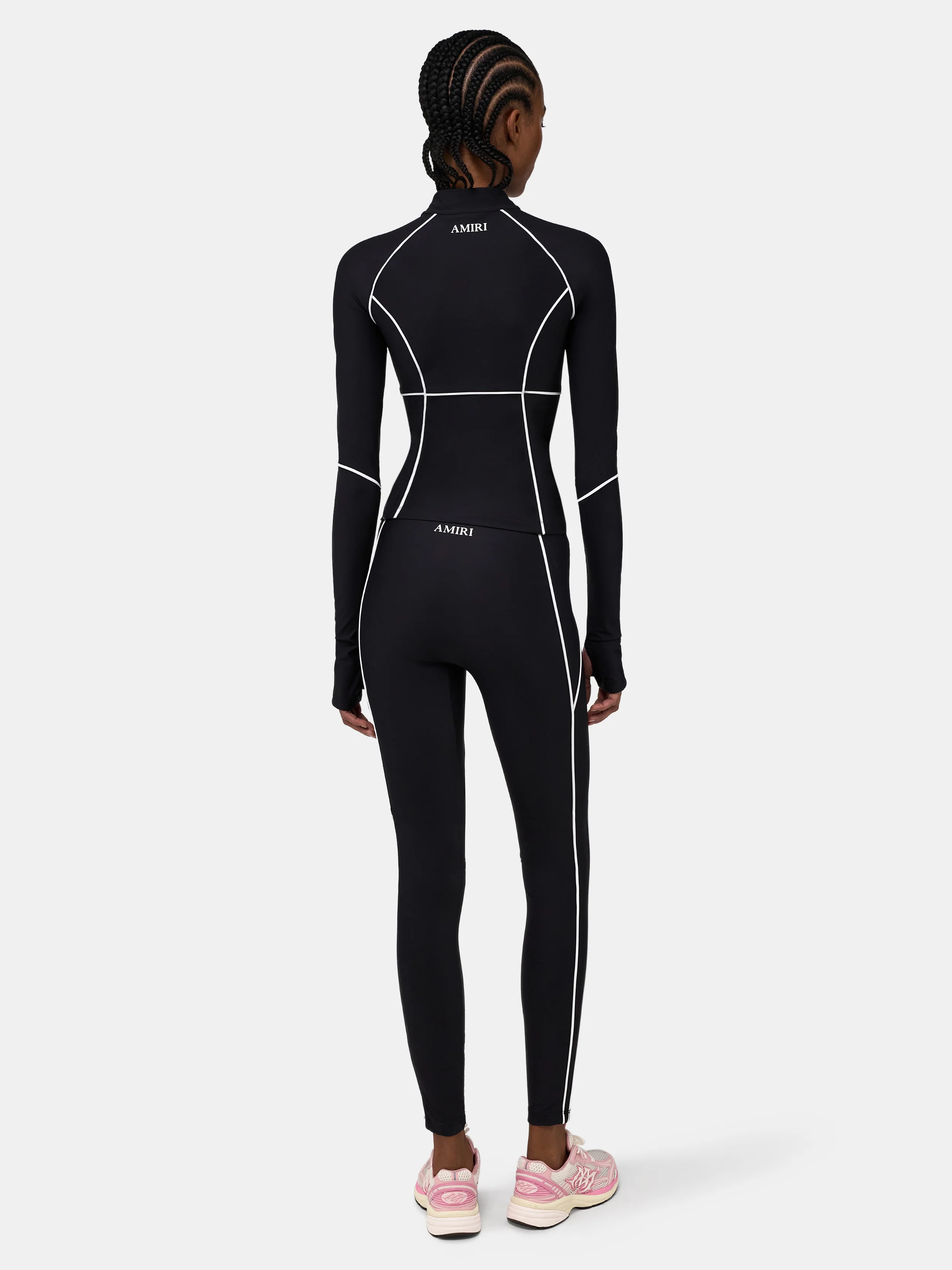 WOMEN - WOMEN'S MA ZIPPED TOP - Black - Image 4