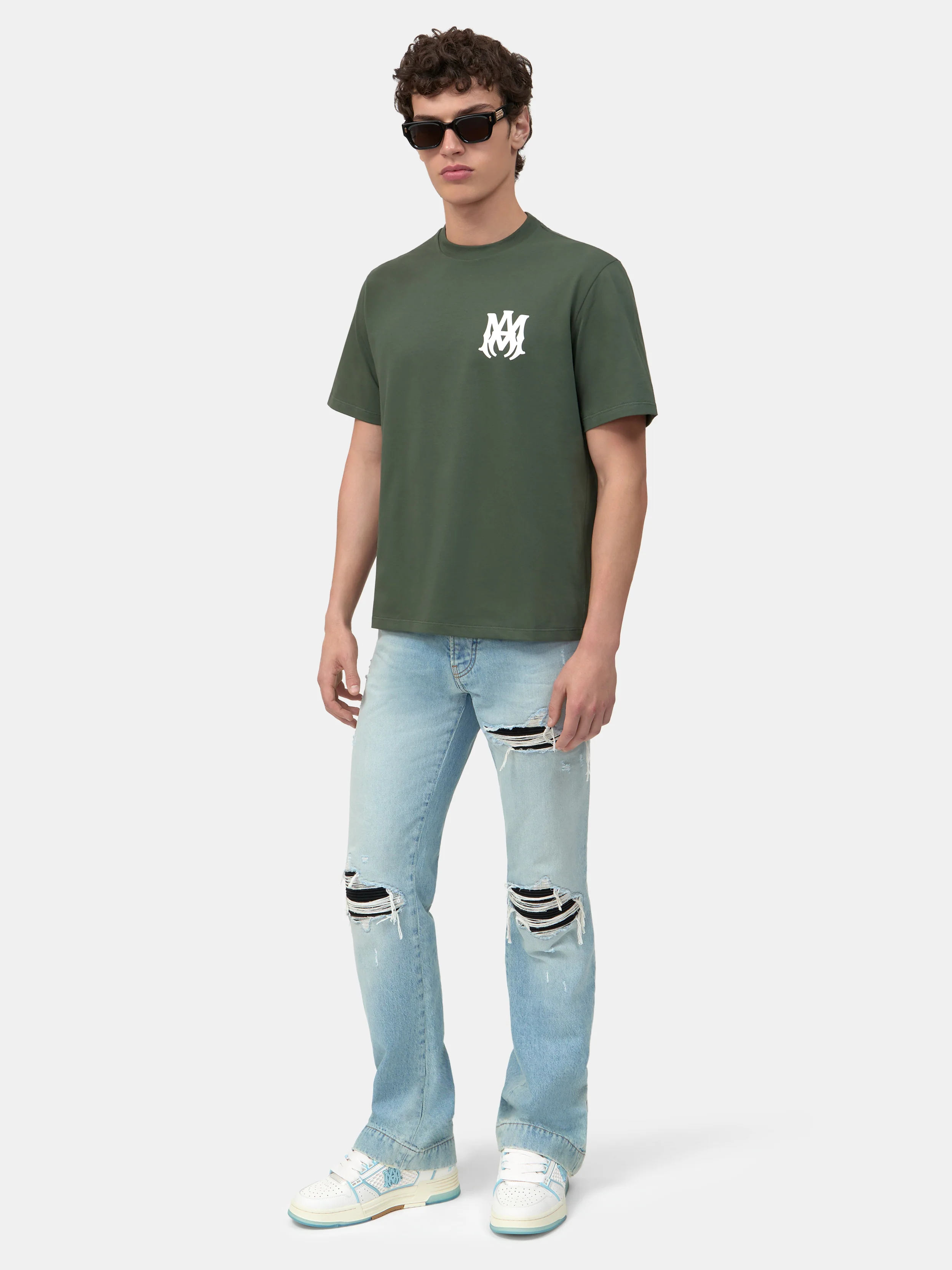 MX1 STRAIGHT FLARE JEAN - Mist Indigo - Image 4