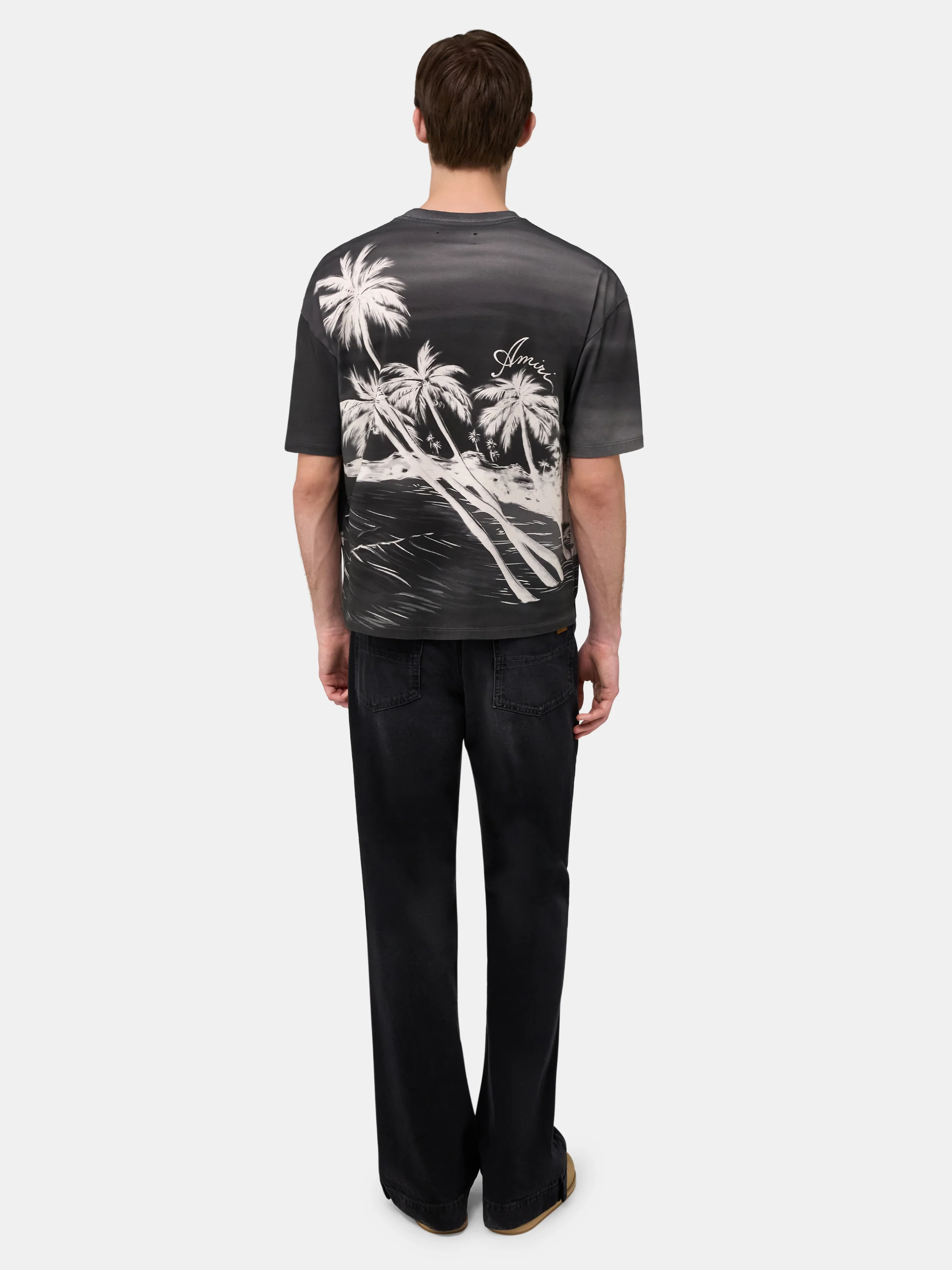PALMS OVERSIZED TEE - Black - Image 4