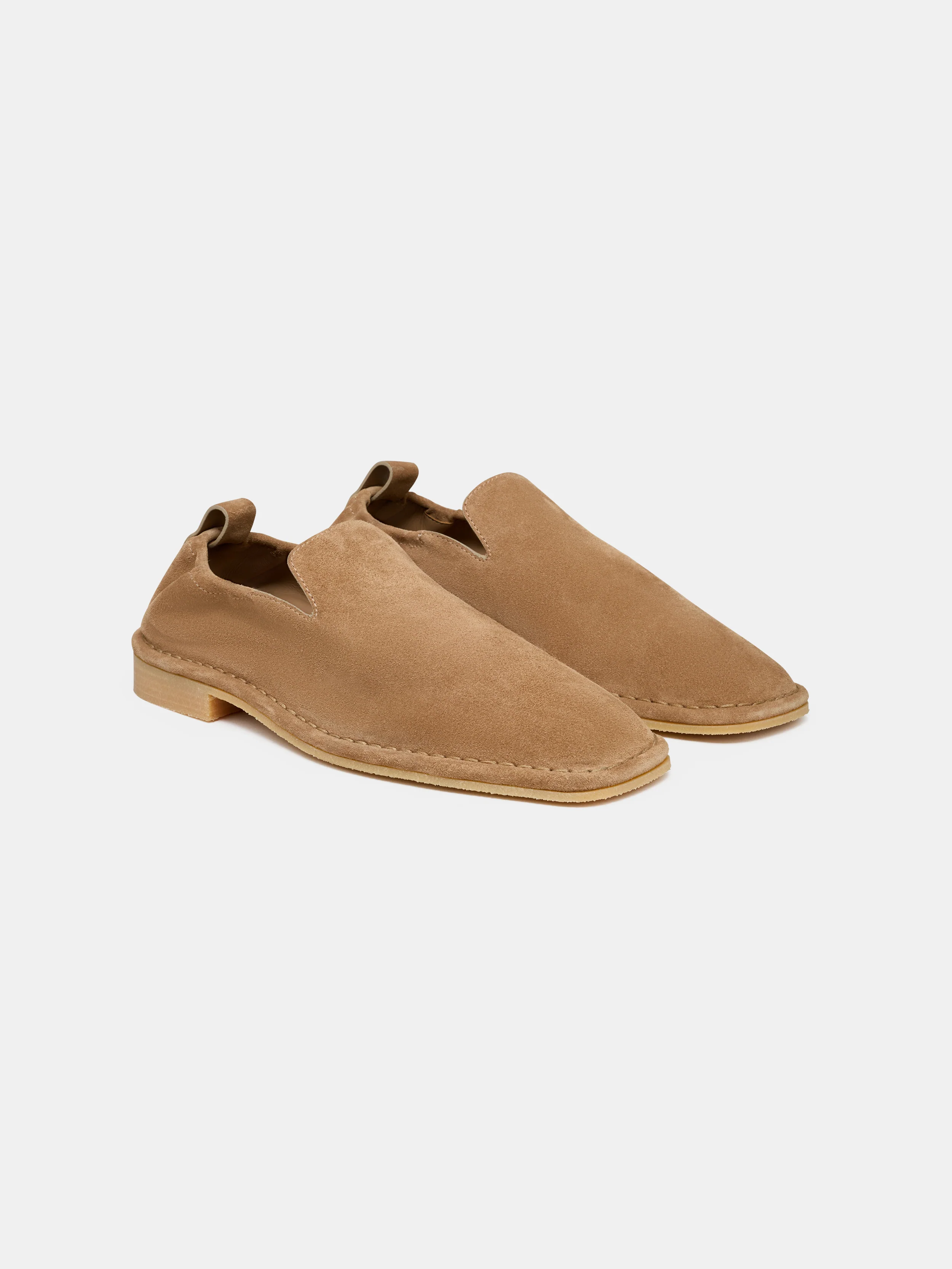 SLIP ON GUM LOAFER - Beige - Image 2