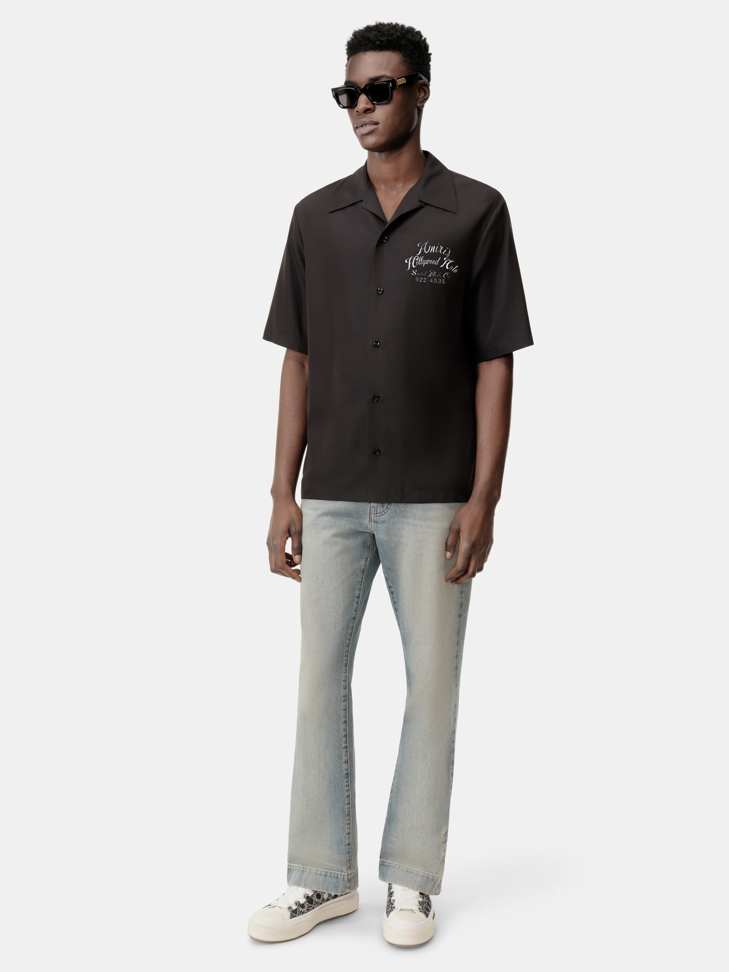 STRAIGHT FLARE JEAN - Antique Indigo - Image 2