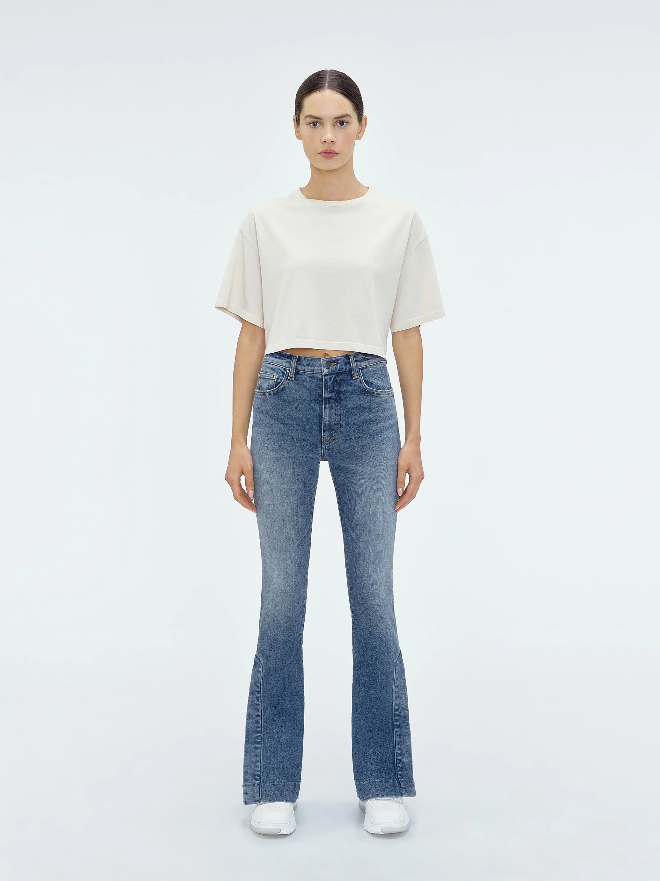 WOMEN - KICK FLARE - River Indigo - Image 2