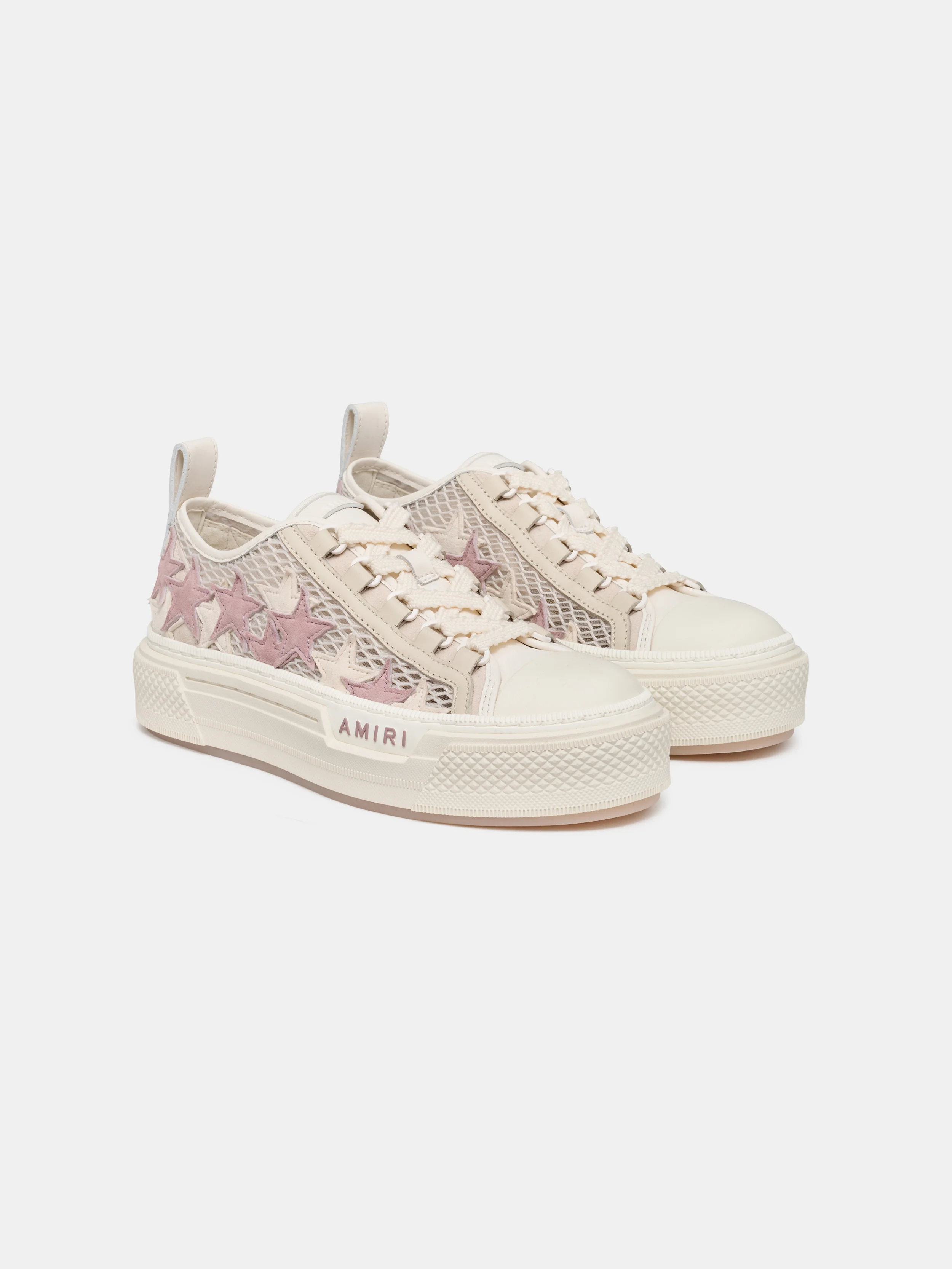WOMEN - WOMEN'S MESH STARS COURT LOW - Alabaster - Image 2