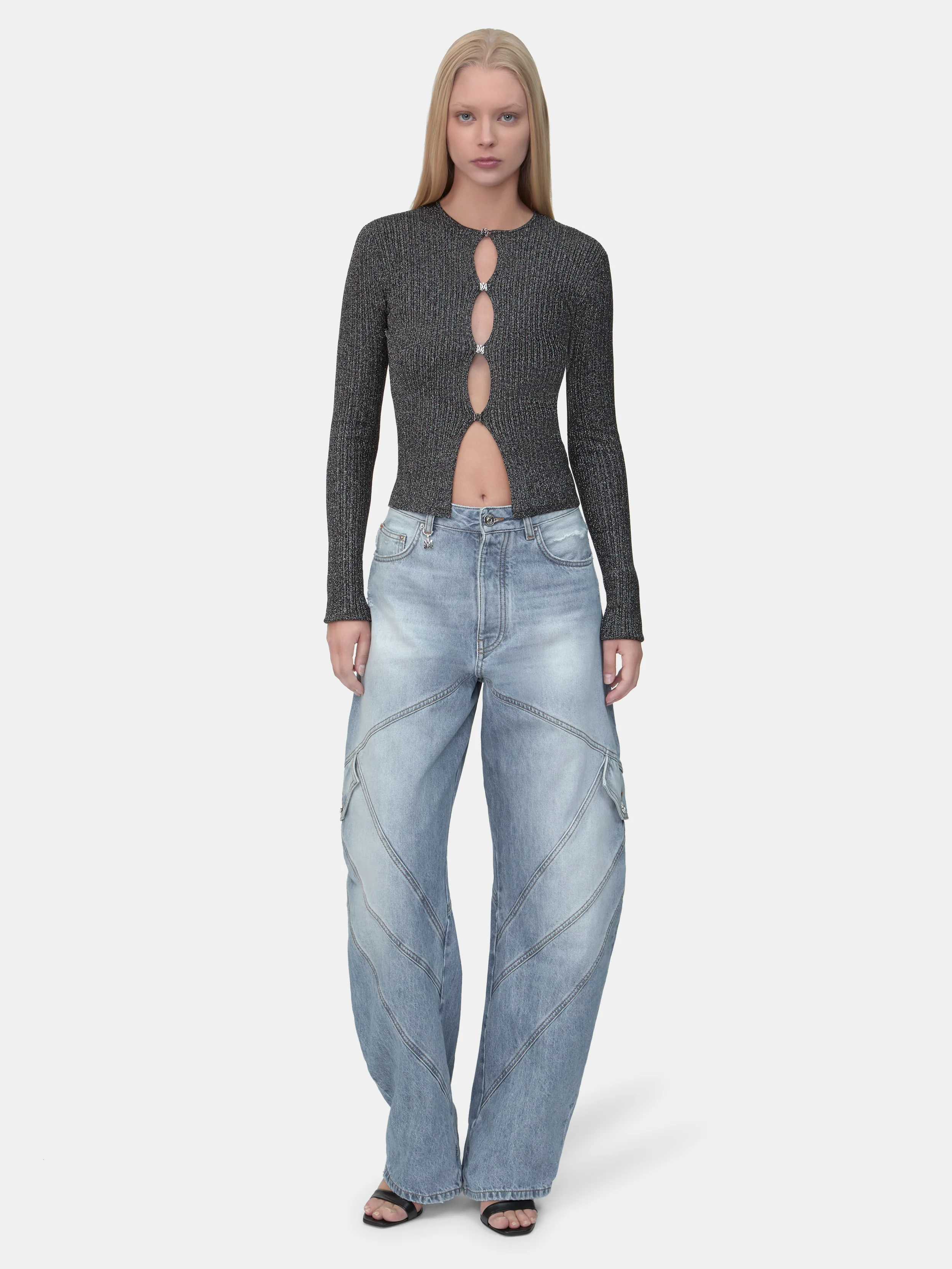 WOMEN - WOMEN'S PANELED JEAN - Indigo - Image 2